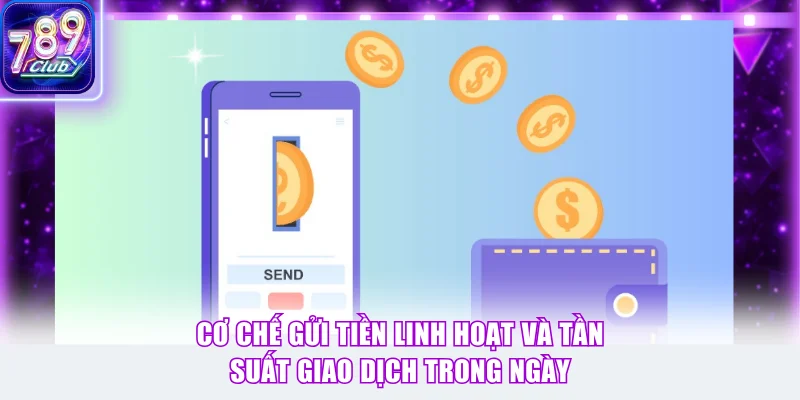 Cơ chế gửi tiền linh hoạt và tần suất giao dịch trong ngày